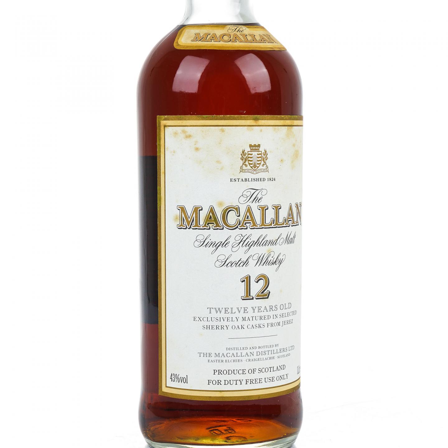 Macallan 麦卡伦 12年 雪莉桶 1升装