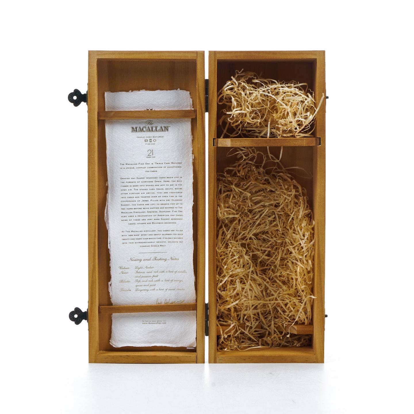 Macallan 麦卡伦 21年 Fine Oak 黄金三桶