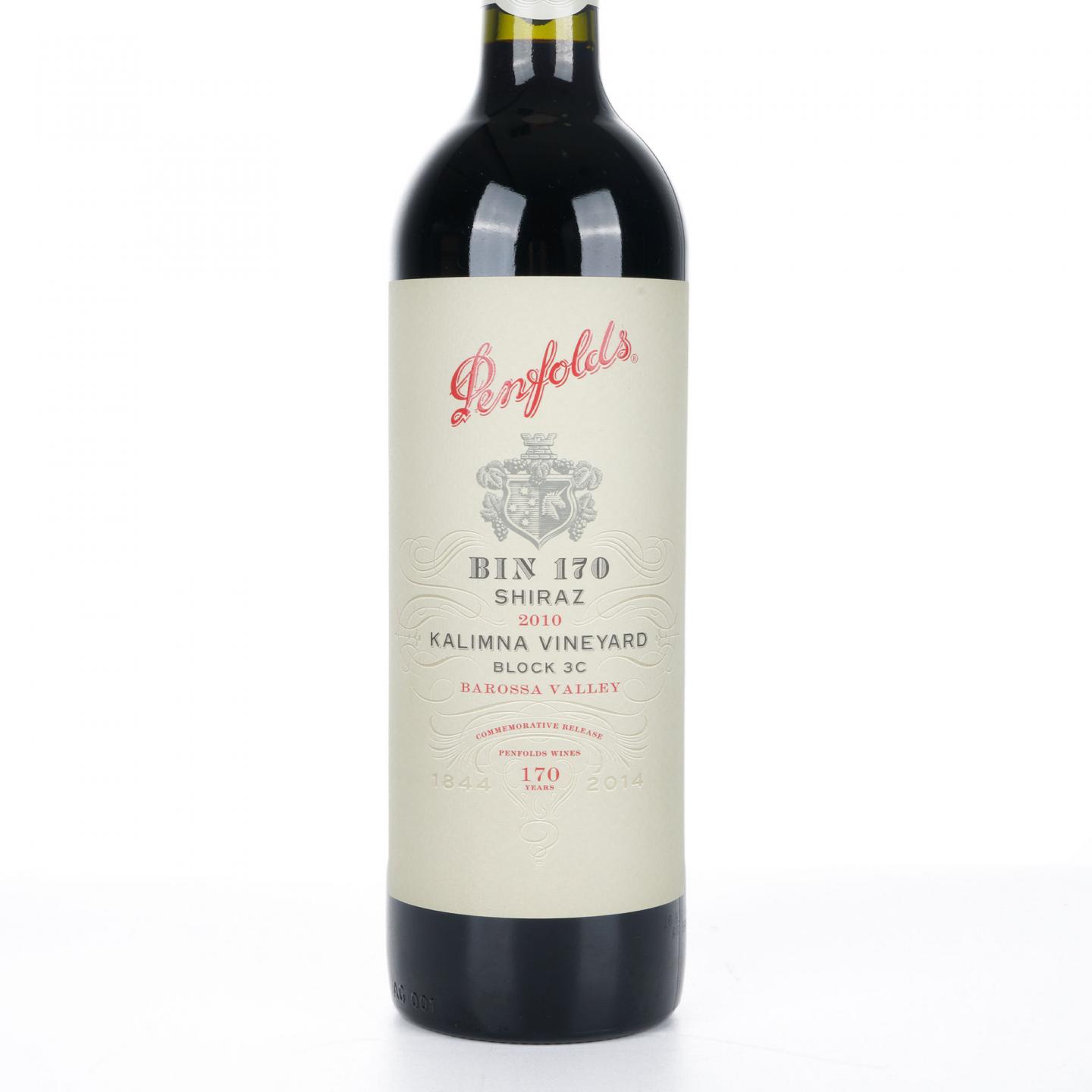 奔富 2010 Bin 170 卡琳娜园 设拉子 红葡萄酒