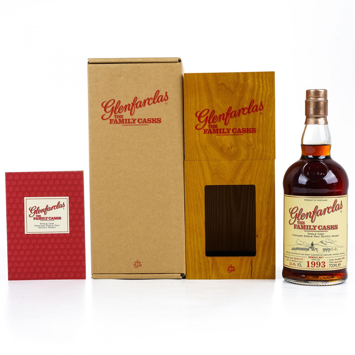 Glenfarclas 格兰花格 1993-2017 家族桶#3951