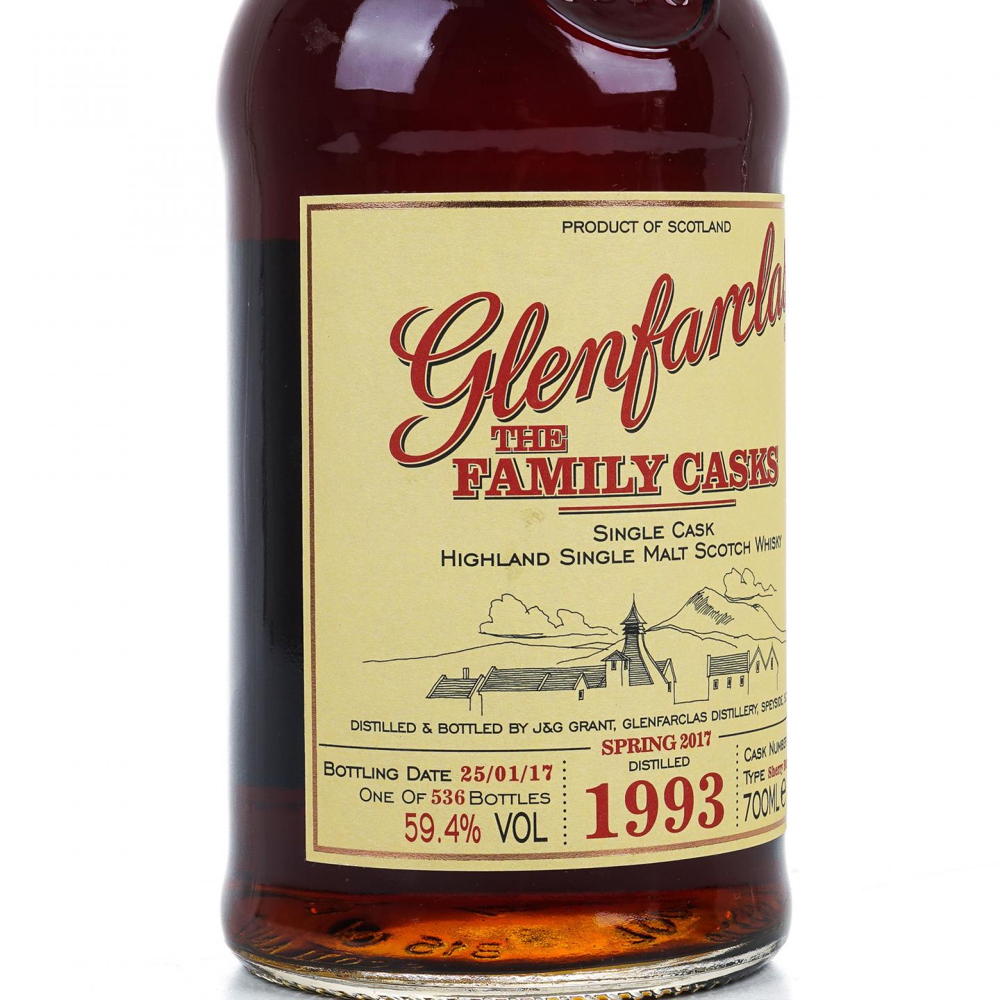 Glenfarclas 格兰花格 1993-2017 家族桶#3951