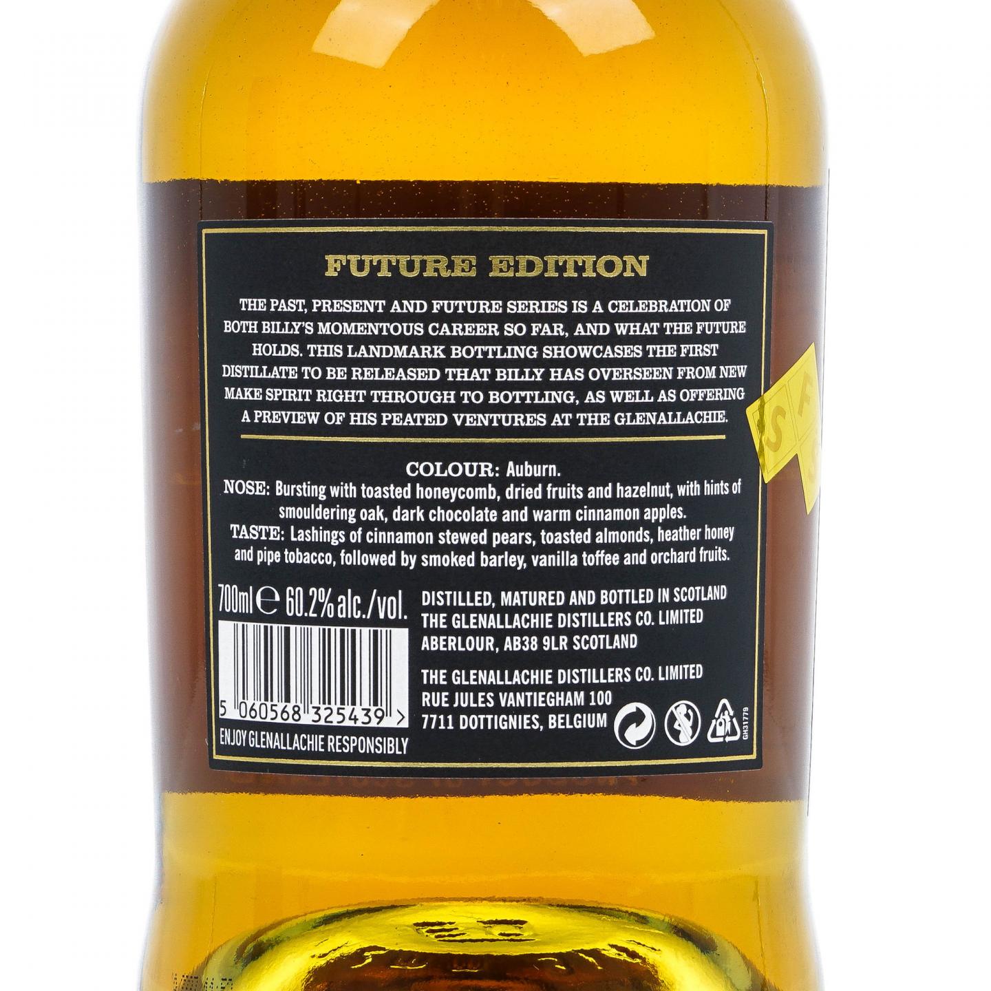 Glenallachie 格兰纳里奇 4年 Future Edition Billy Walker 50周年纪念