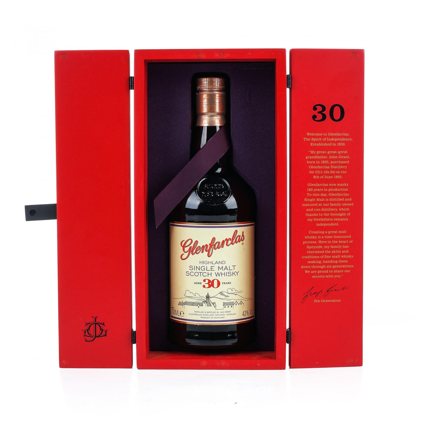 Glenfarclas 格兰花格 30年 红盒装
