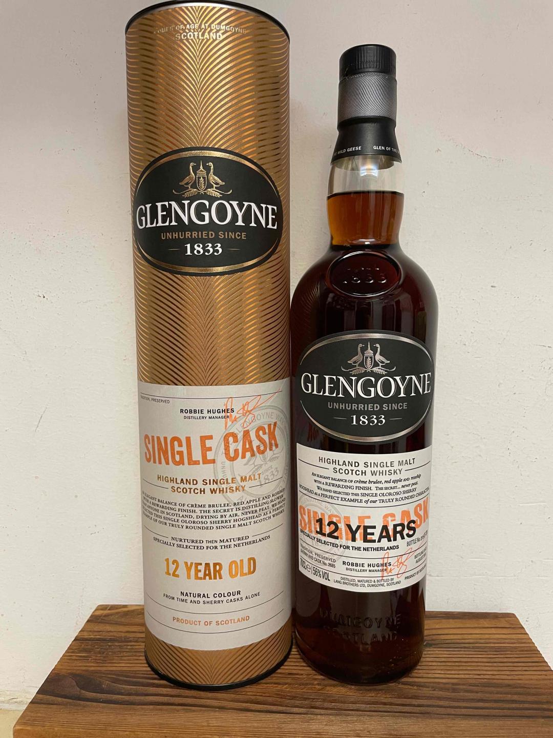 格兰哥尼 12年 雪莉单桶 限量278支 酒色不错 非常稀有 值得收藏和品鉴