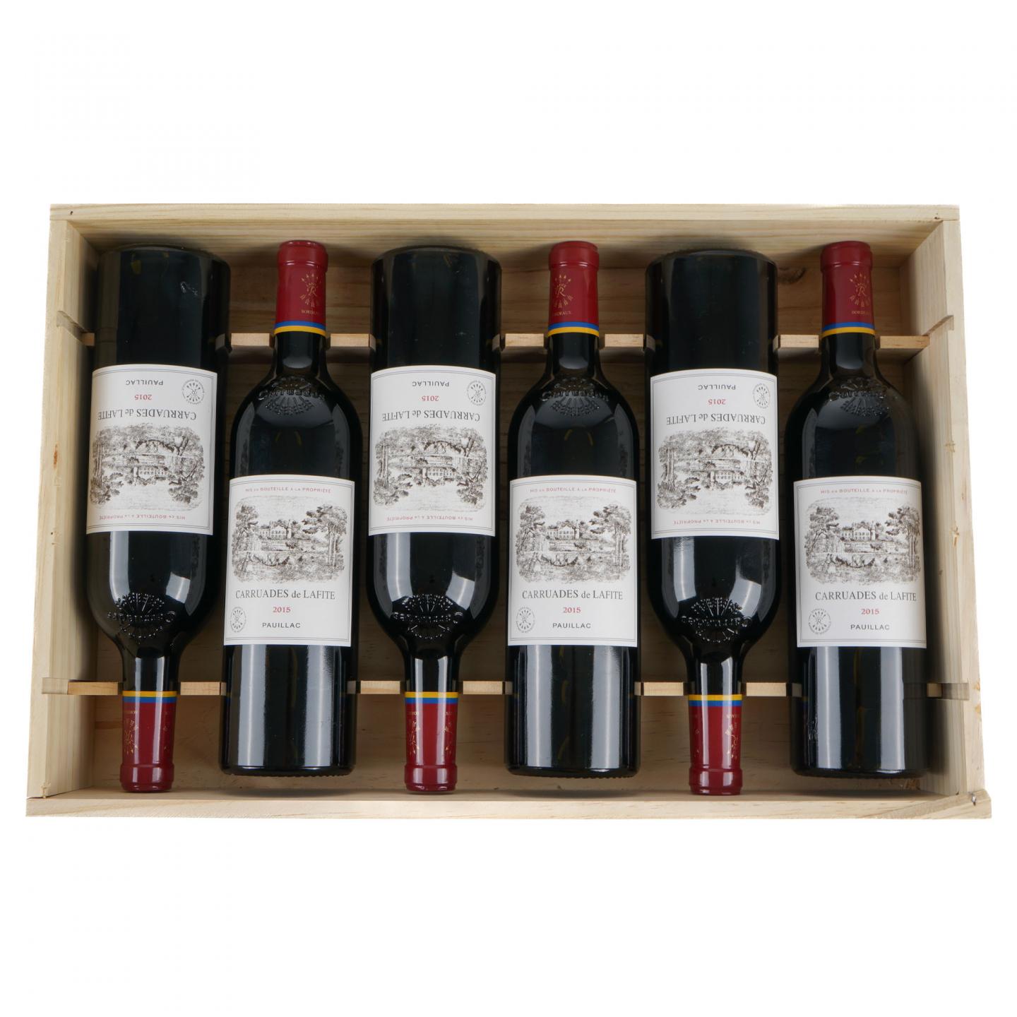 拉菲珍宝（小拉菲） 2015 红葡萄酒 6瓶组*750ml