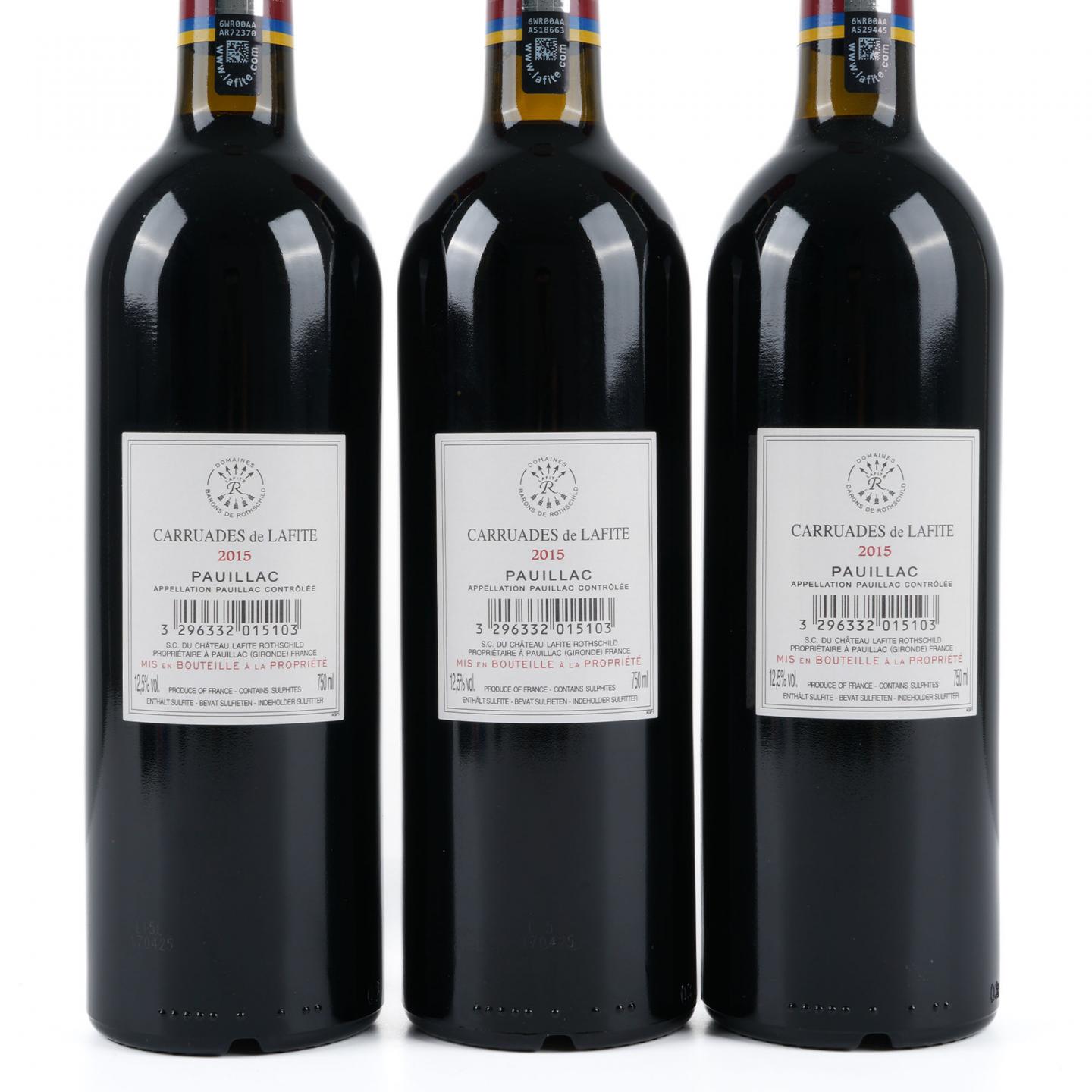 拉菲珍宝（小拉菲） 2015 红葡萄酒 6瓶组*750ml