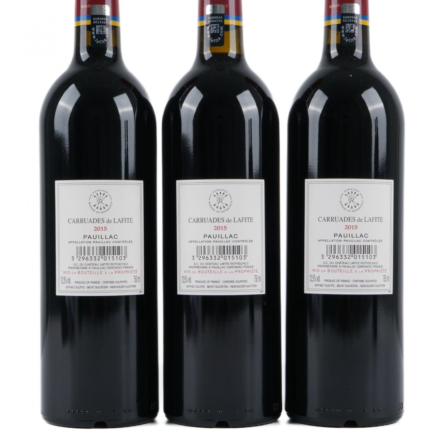 拉菲珍宝（小拉菲） 2015 红葡萄酒 6瓶组*750ml