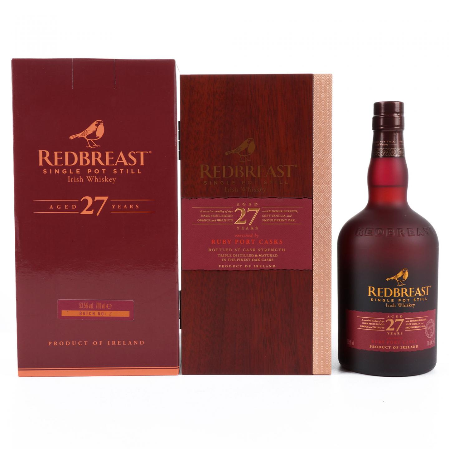 Redbreast 知更鸟 27年 第二版