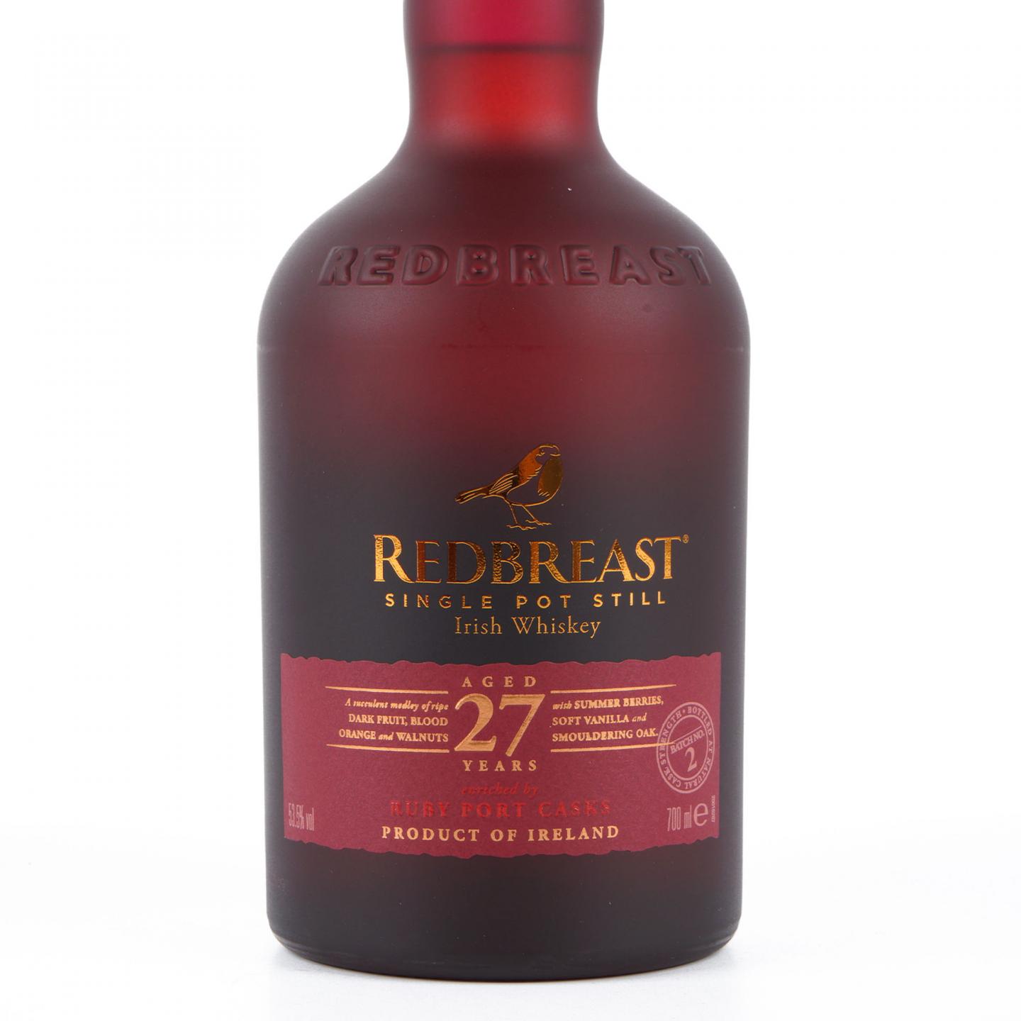 Redbreast 知更鸟 27年 第二版