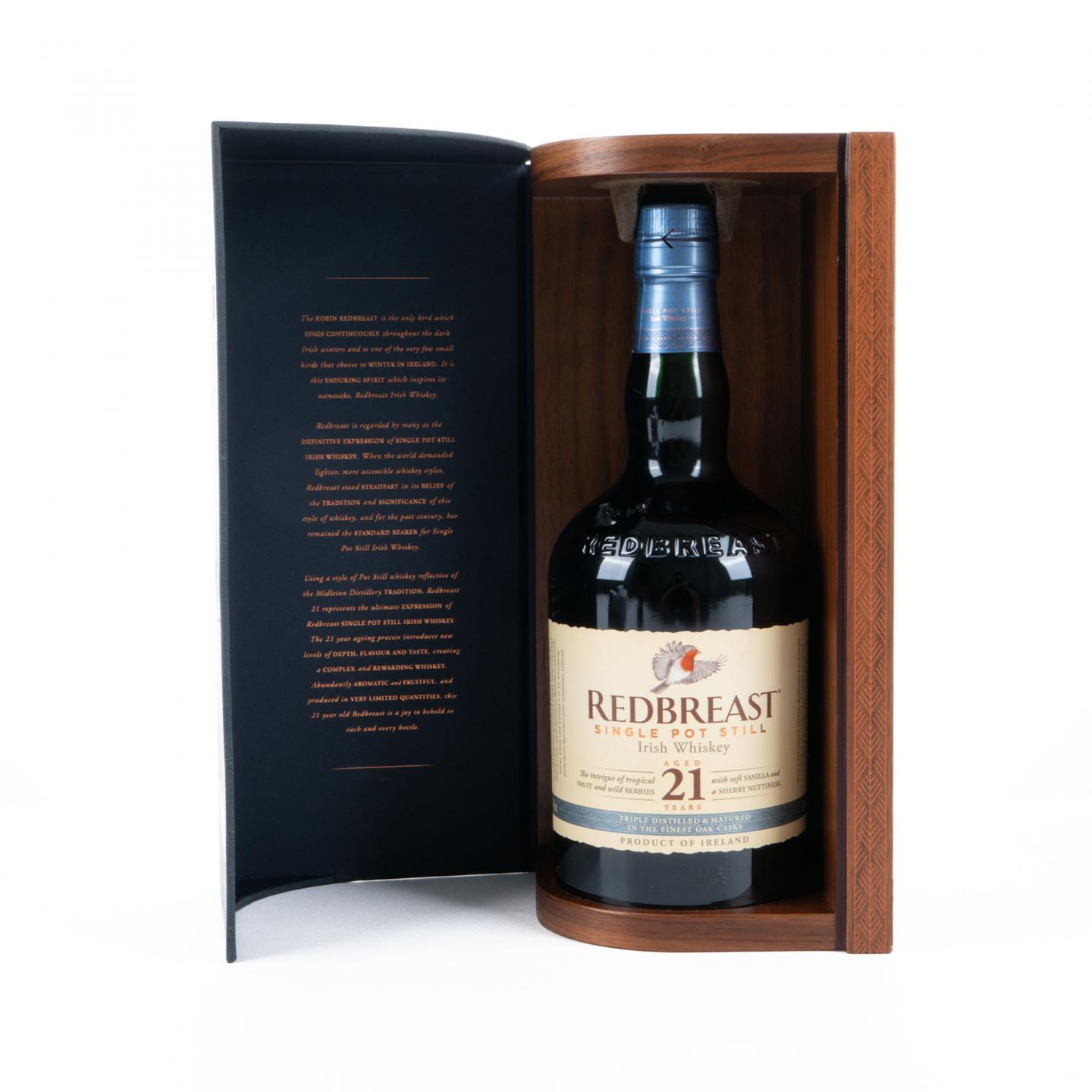 Redbreast 知更鸟 21年 爱尔兰威士忌