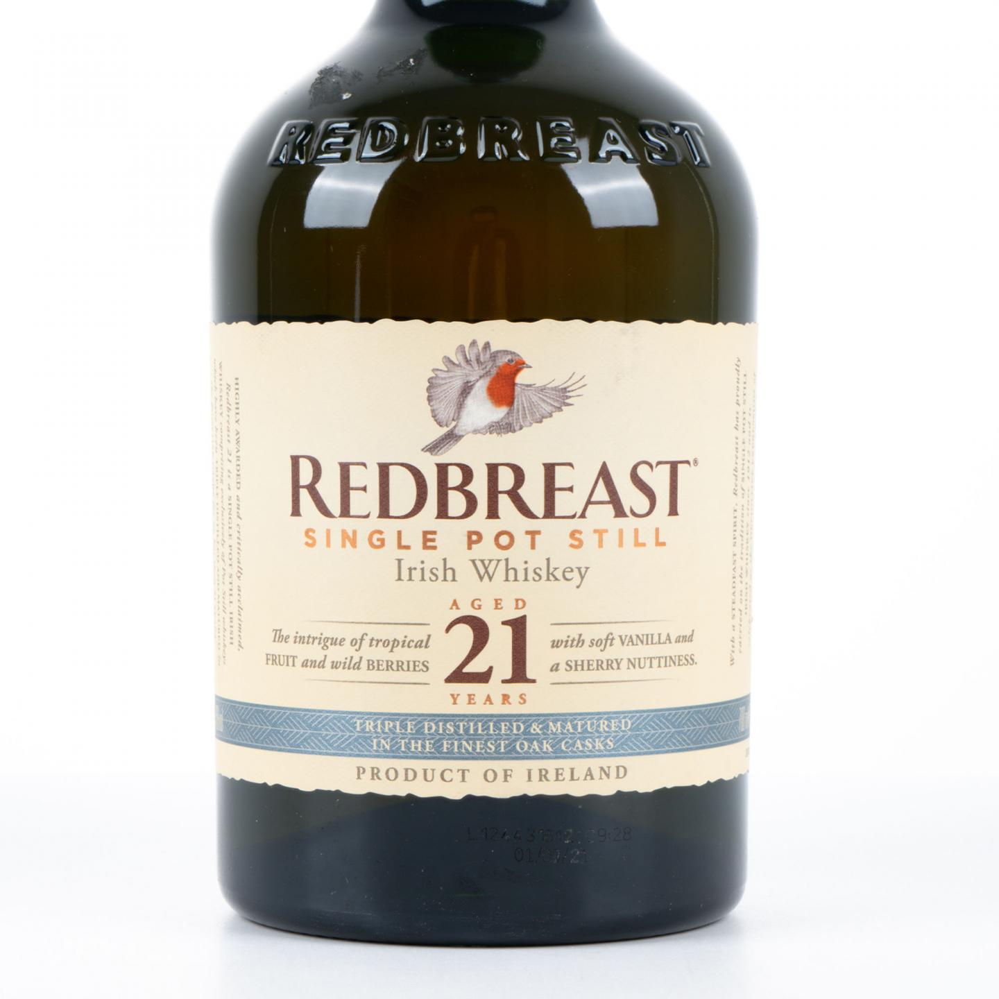 Redbreast 知更鸟 21年 爱尔兰威士忌