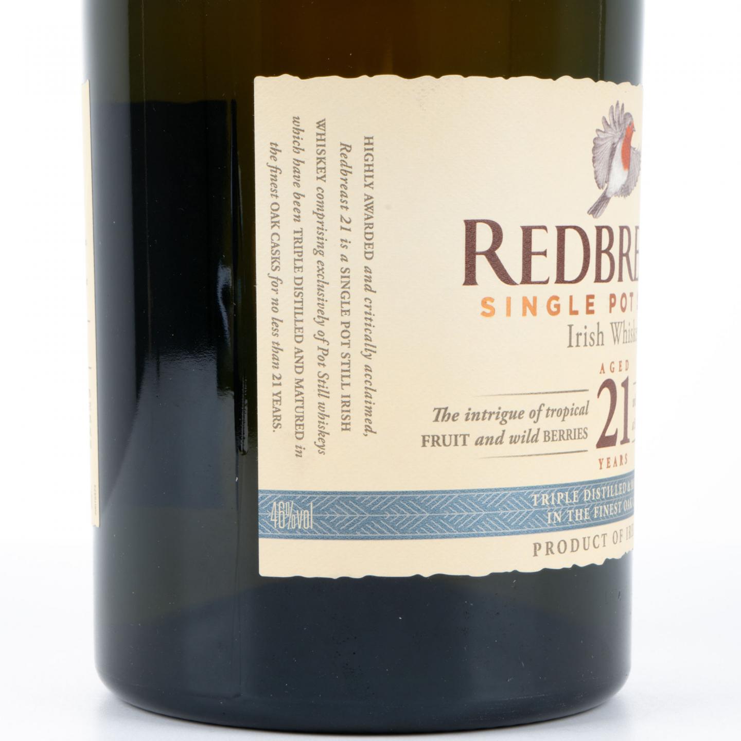 Redbreast 知更鸟 21年 爱尔兰威士忌