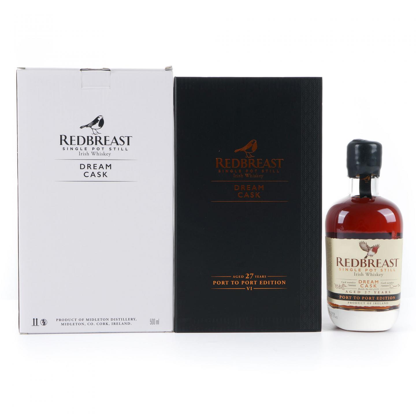 Redbreast 知更鸟 27年 Dream Cask Port To Port Edition