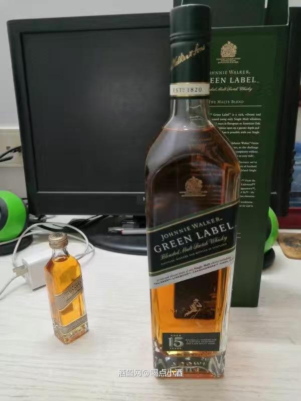 尊尼获加绿牌,性价比yyds的一款威士忌来的。