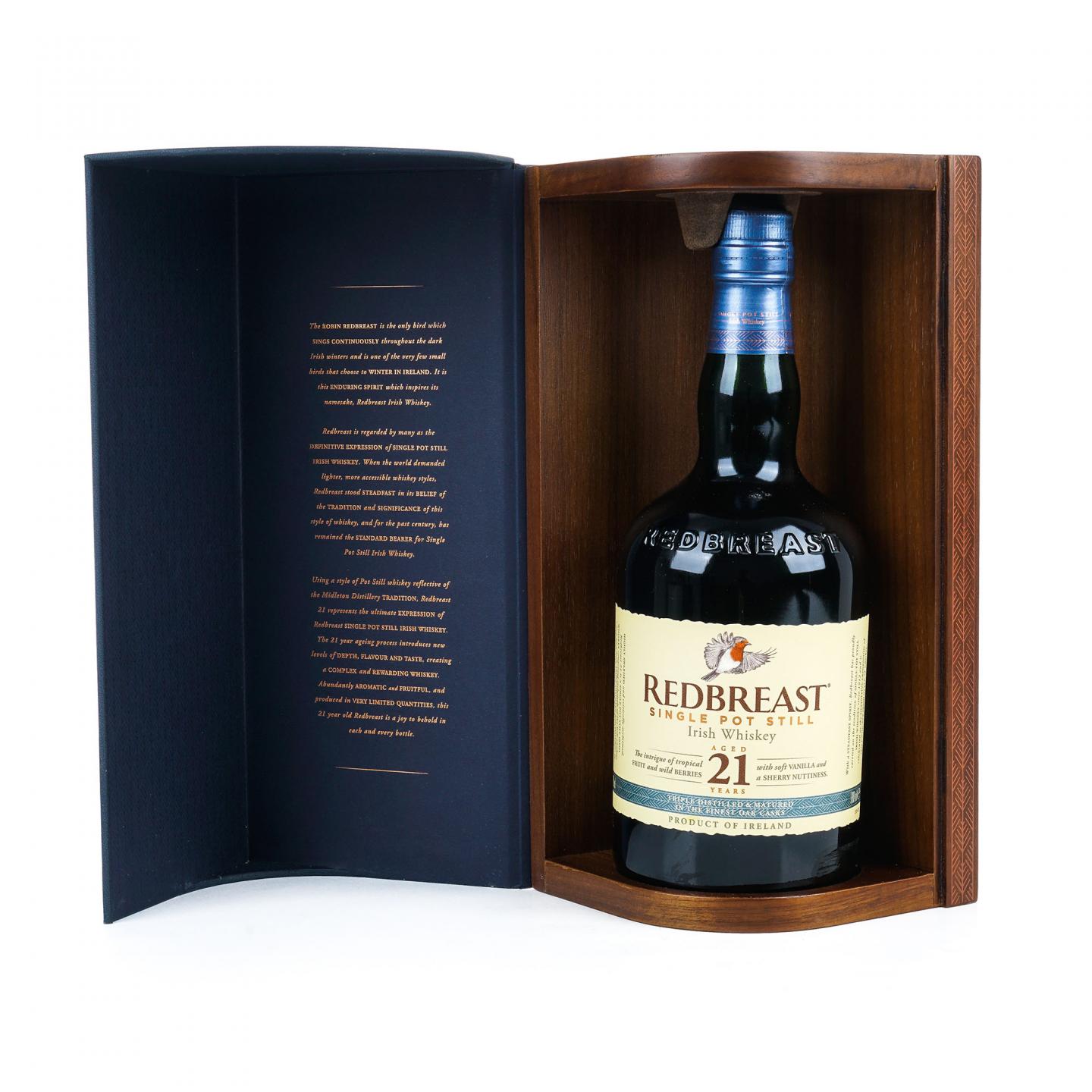 Redbreast 知更鸟 21年 爱尔兰威士忌