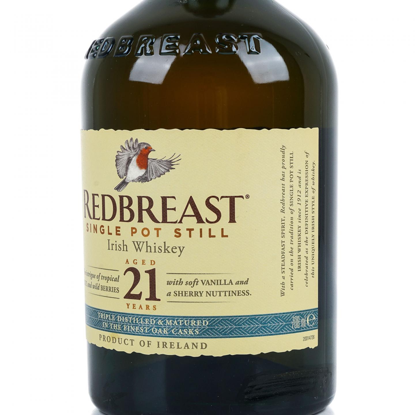 Redbreast 知更鸟 21年 爱尔兰威士忌