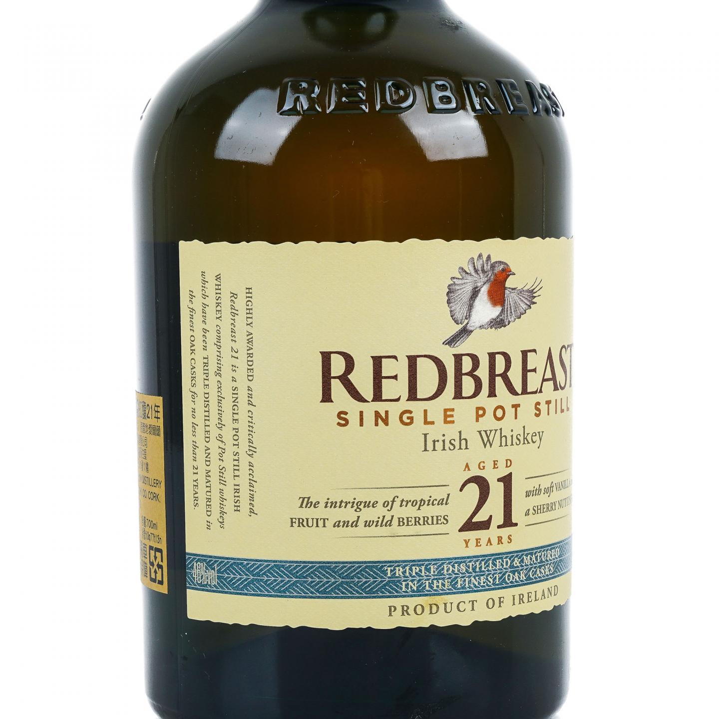 Redbreast 知更鸟 21年 爱尔兰威士忌