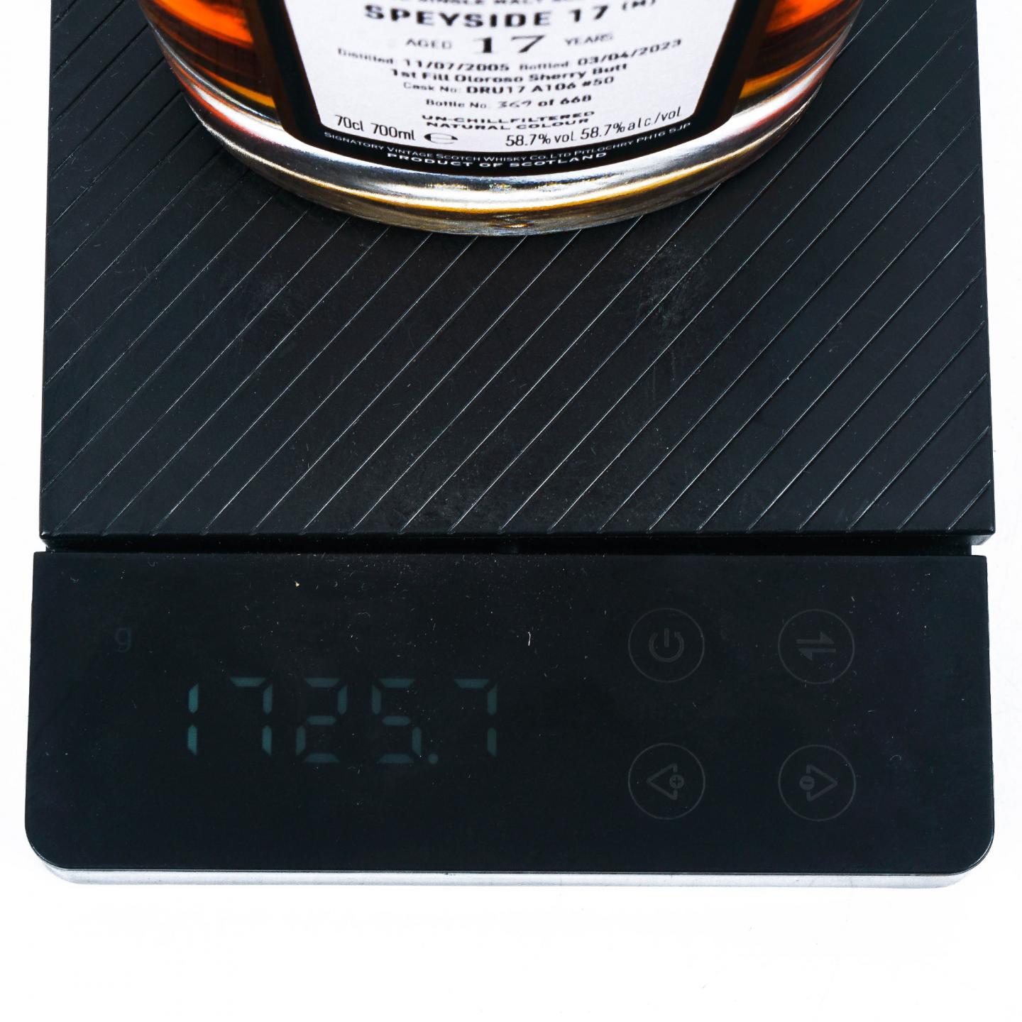 Speyside 17年 麦卡伦 2005-2023 SV 雪莉单桶