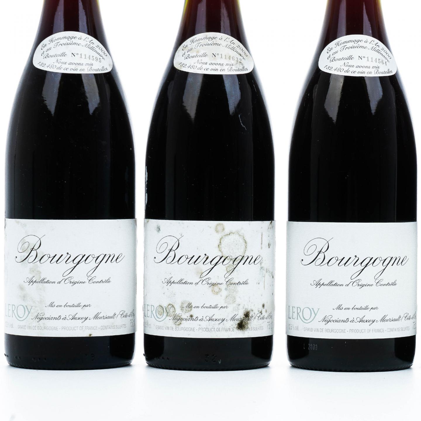 勒桦酒庄 2000 勃艮第 红葡萄酒 10瓶组