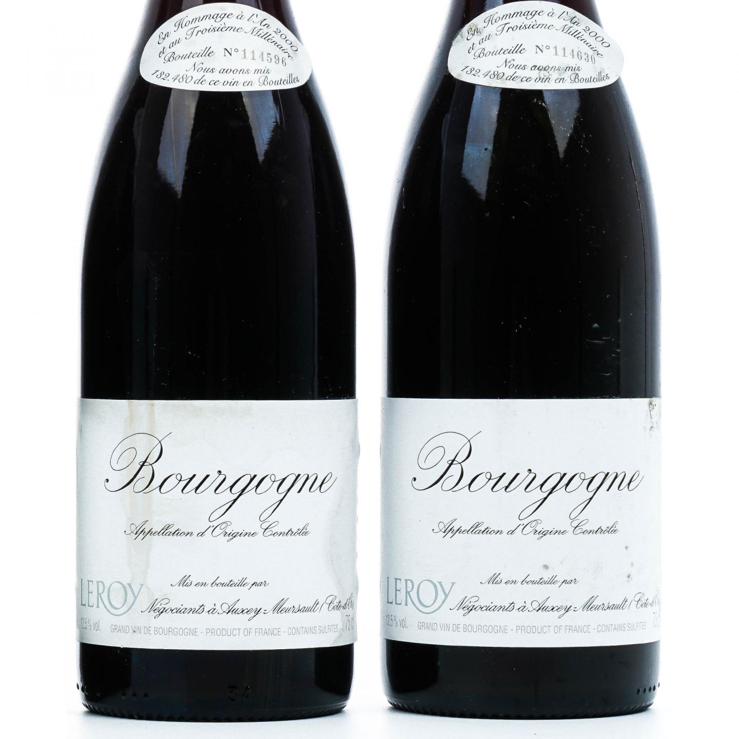 勒桦酒庄 2000 勃艮第 红葡萄酒 10瓶组