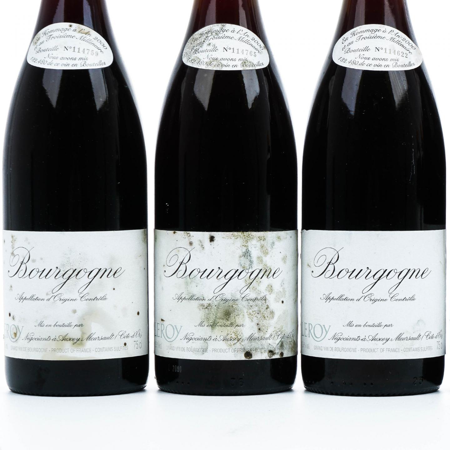 勒桦酒庄 2000 勃艮第 红葡萄酒 10瓶组