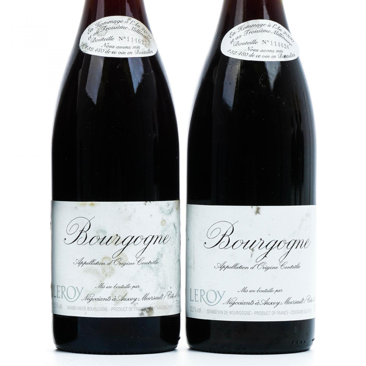 勒桦酒庄 2000 勃艮第 红葡萄酒 10瓶组