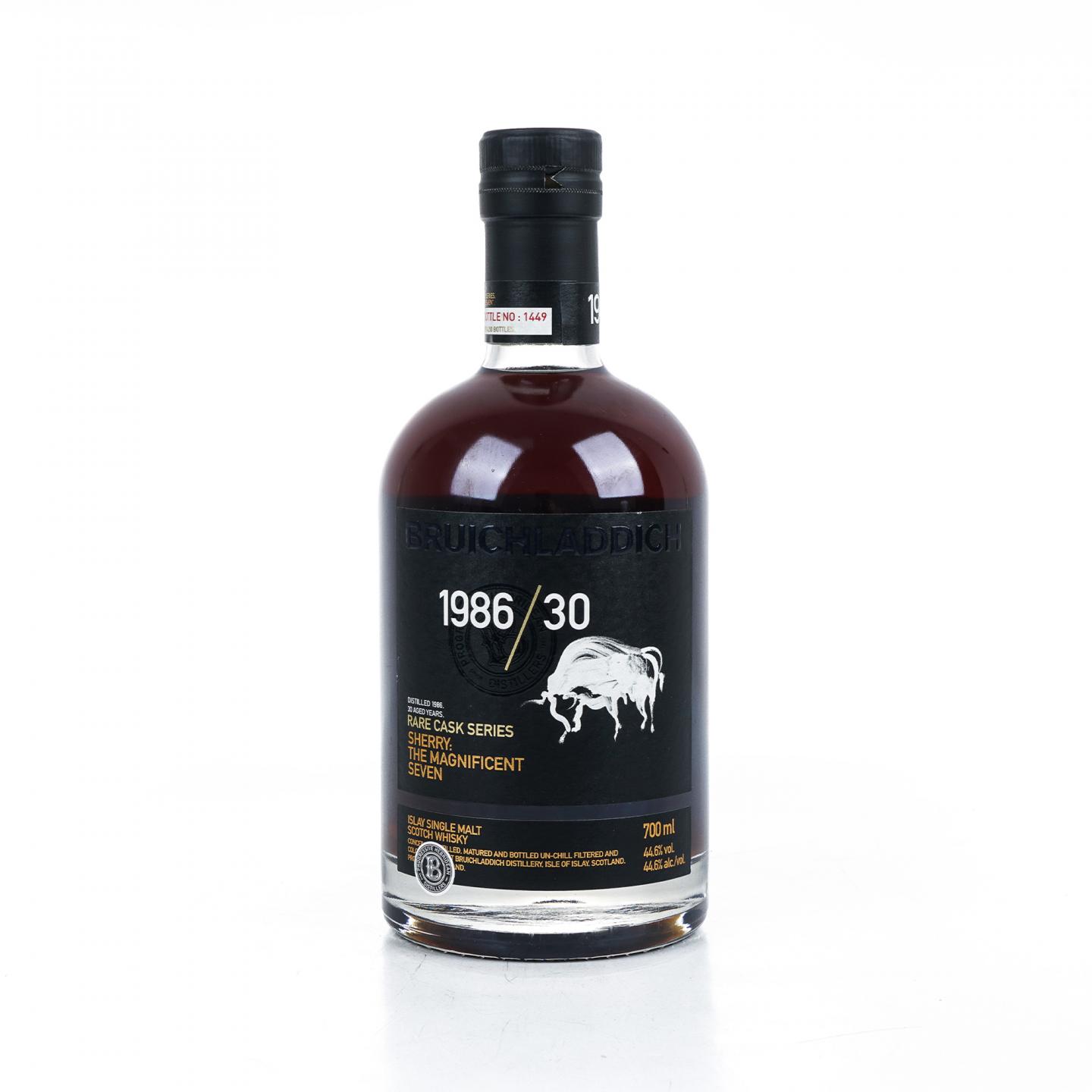 Bruichladdich 布赫拉迪 30年 1986-2017 雪莉桶 Rare Cask