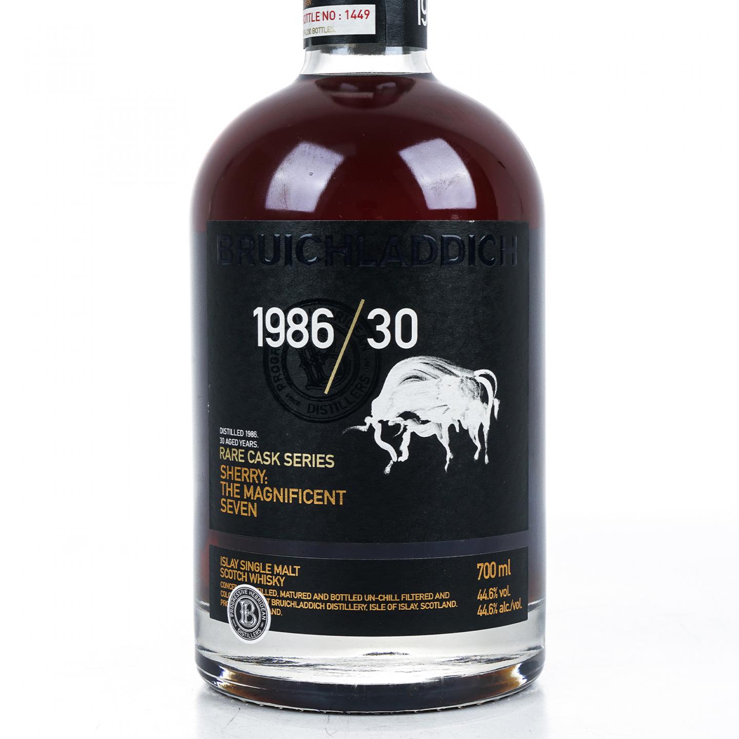 Bruichladdich 布赫拉迪 30年 1986-2017 雪莉桶 Rare Cask