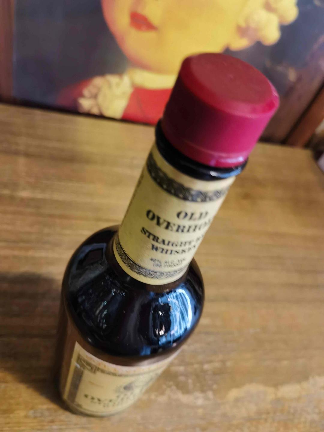 80年代美国Old Overholt Rye 黑麦威士忌