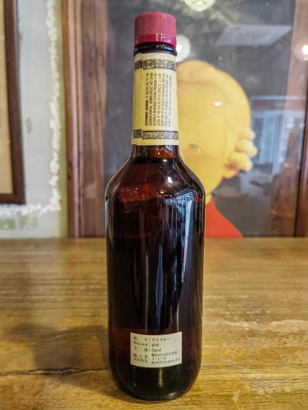 80年代美国Old Overholt Rye 黑麦威士忌