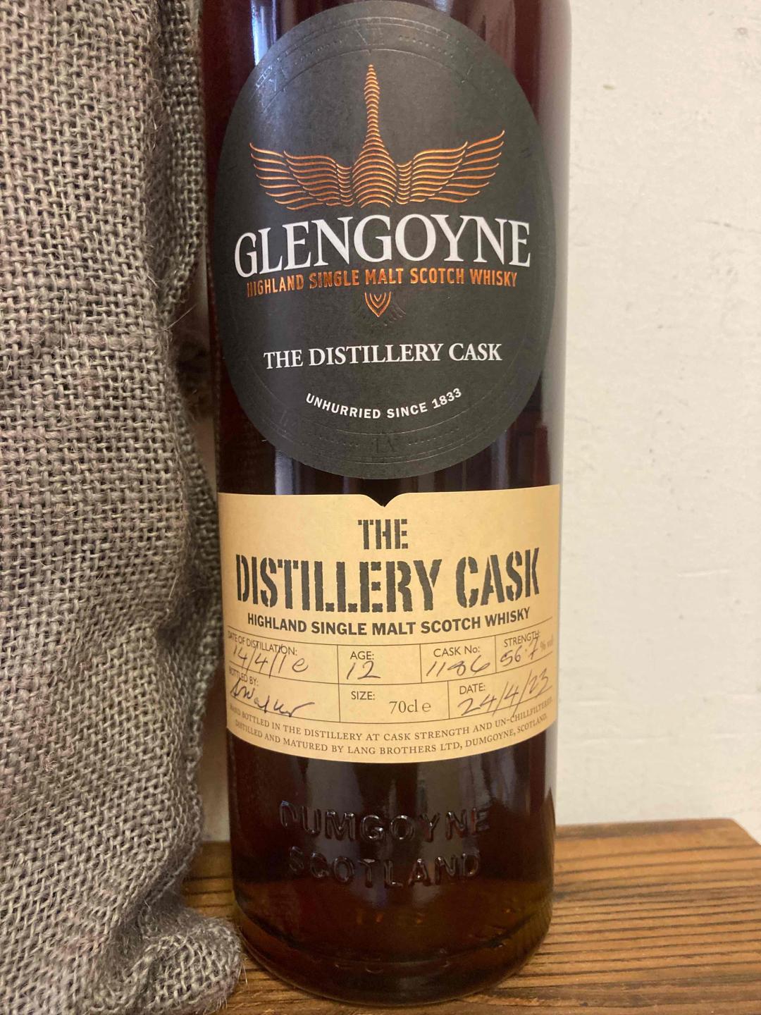 格兰哥尼 12年 雪莉单桶 手工装瓶 酒厂限定款 只在酒厂试喝 现场装瓶 非常值得收藏品鉴 酒质非常好 酱油色