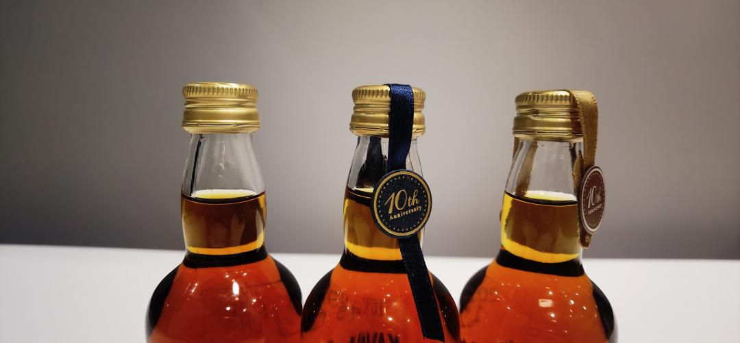 金车噶玛兰周年庆单桶单一麦芽威士忌组合装*200ml*3支