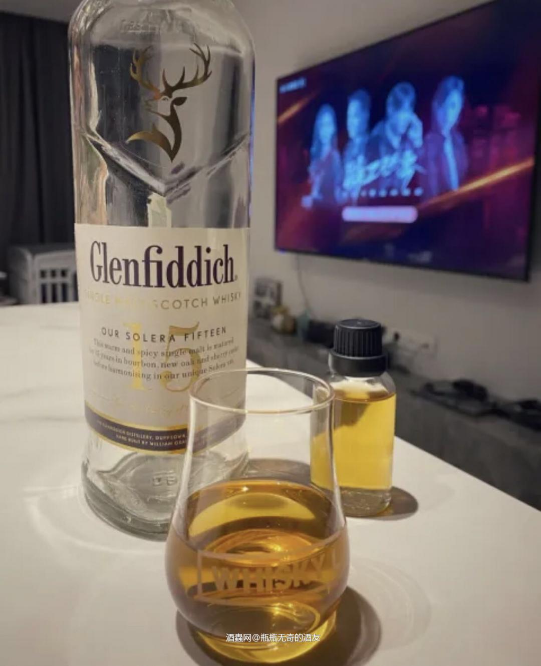 挺不错的一款酒，格兰菲迪15年，便宜好喝的口粮。
