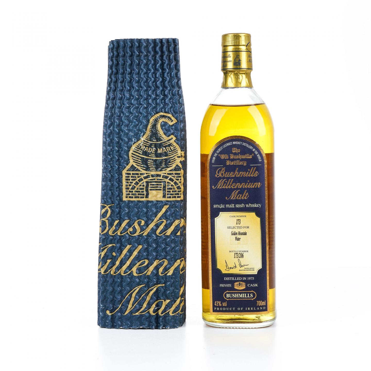 Bushmills 布什米尔 1975 Millennium Malt 单桶#173