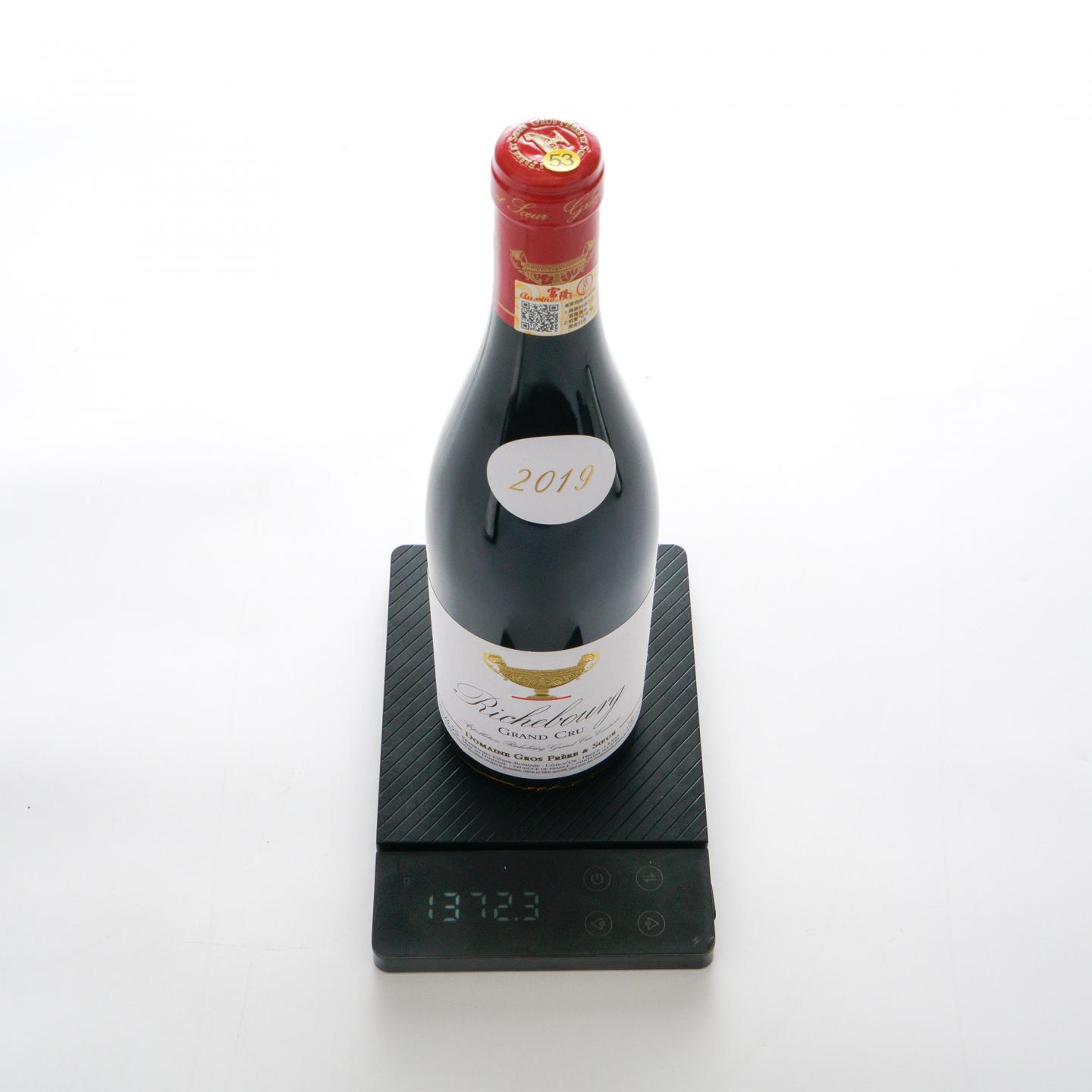 大金杯酒庄 2019 李奇堡特级园 红葡萄酒