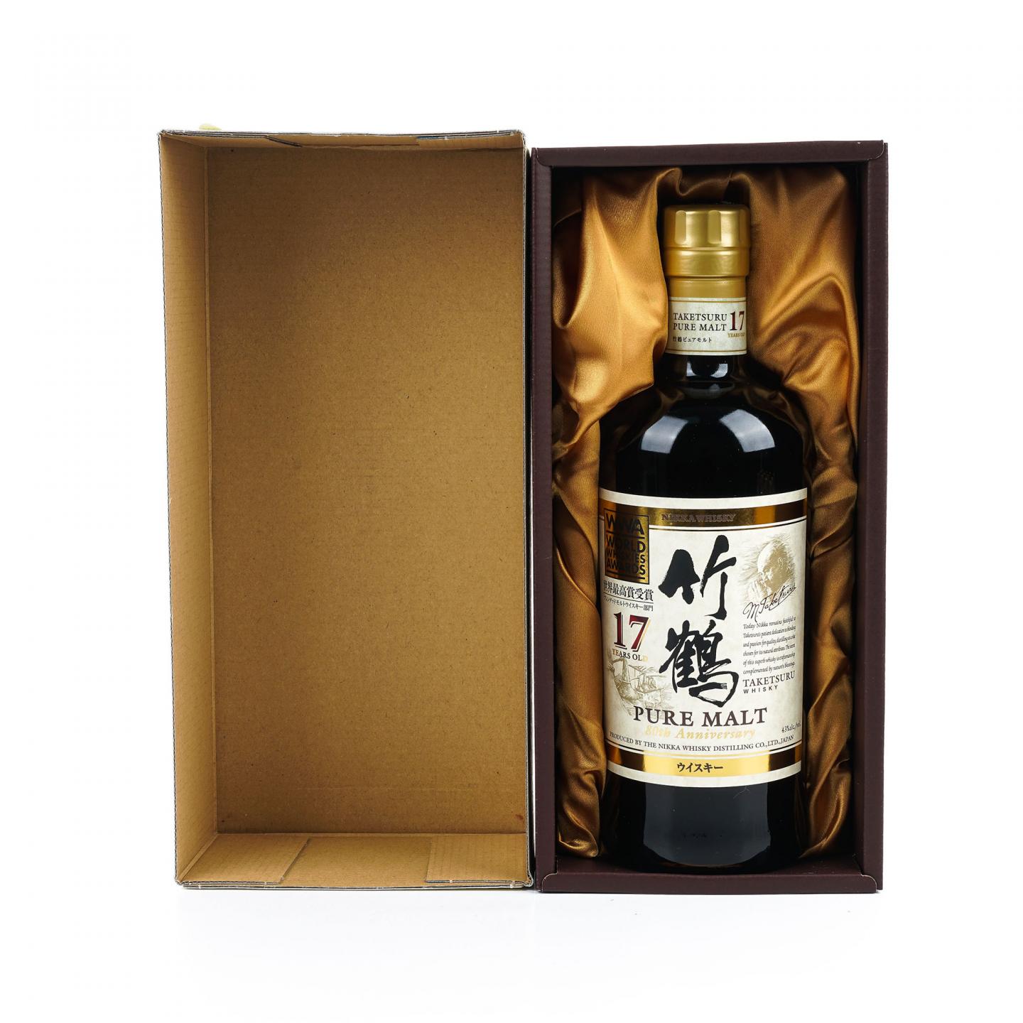 Nikka 竹鹤 17年 WWA2014受赏纪念版 80周年纪念