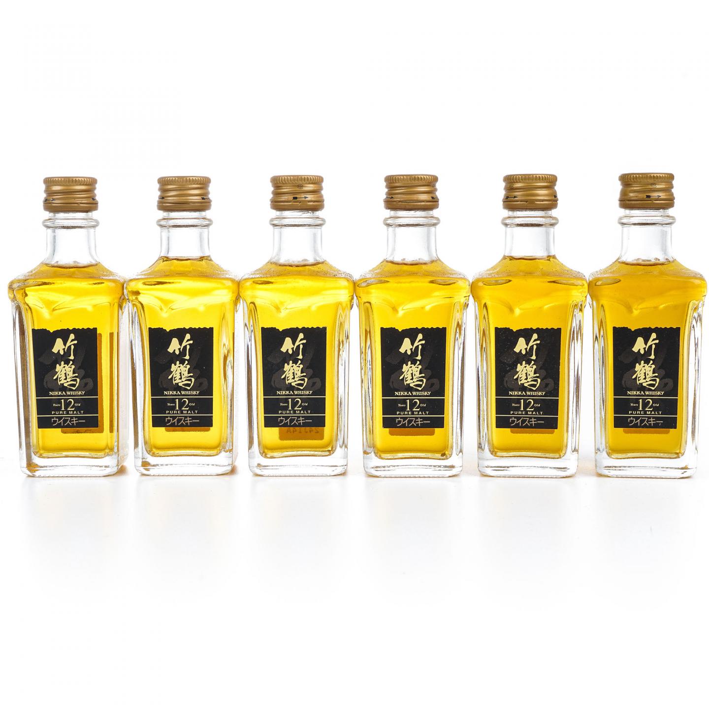 【酒版】竹鹤 12年 Pure Malt 50ml*12瓶组