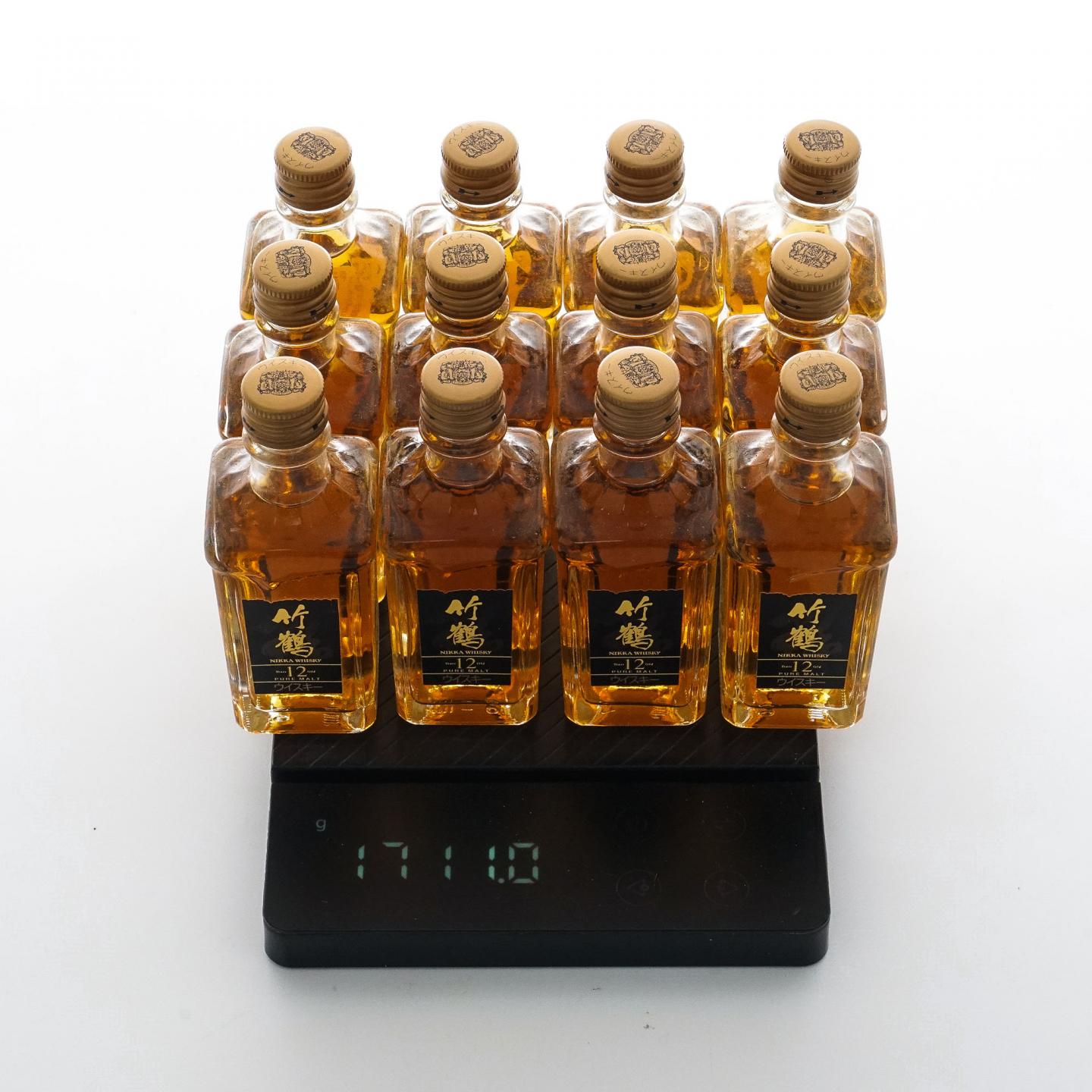 【酒版】竹鹤 12年 Pure Malt 50ml*12瓶组