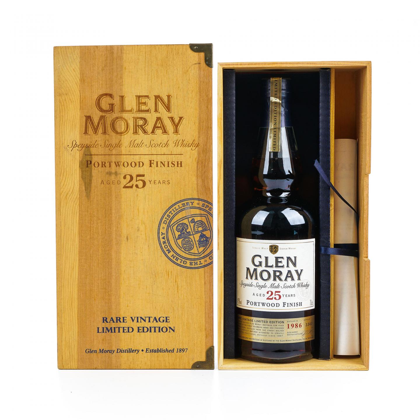 Glen Moray 格兰莫雷 25年 1986