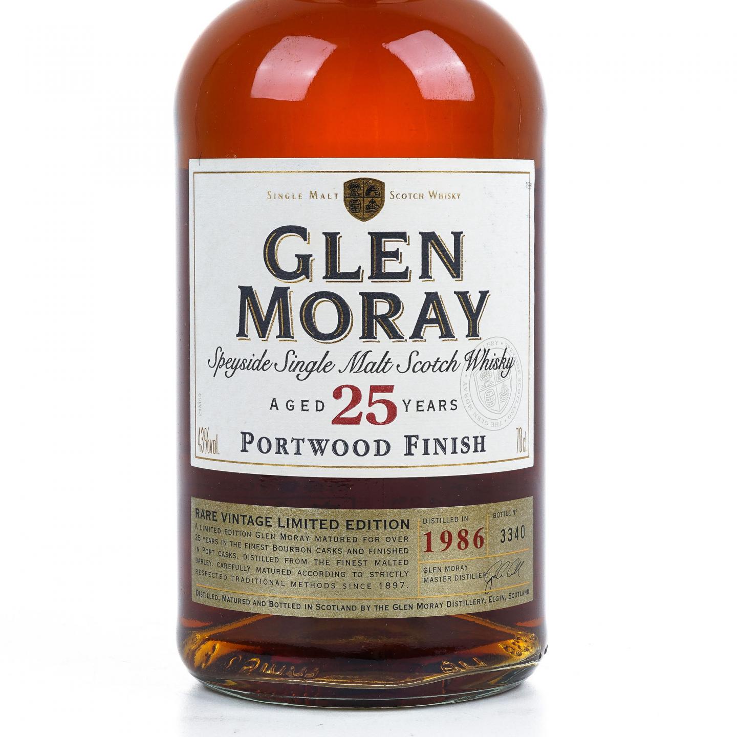 Glen Moray 格兰莫雷 25年 1986