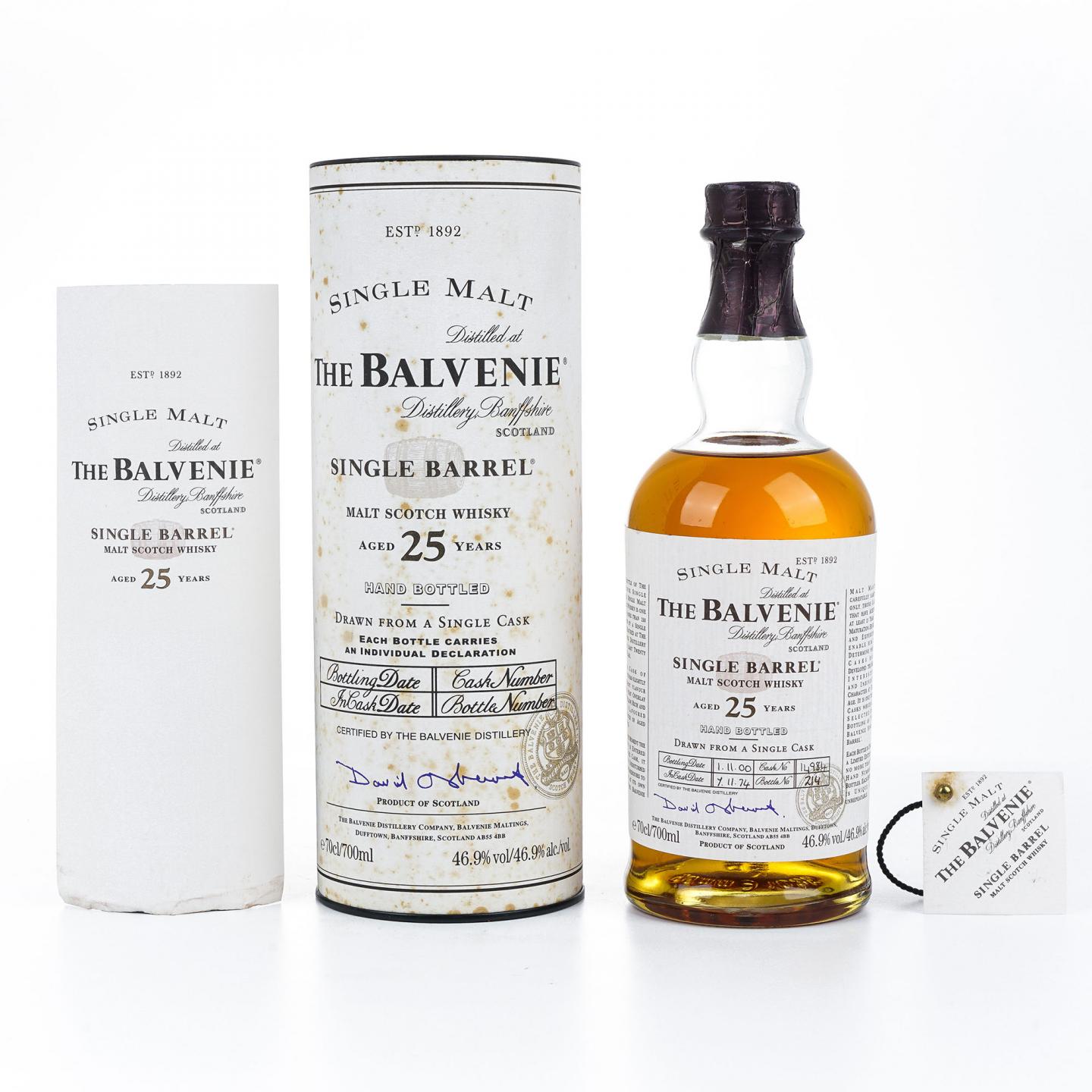 Balvenie 百富 25年 1974-2000 单桶#14984