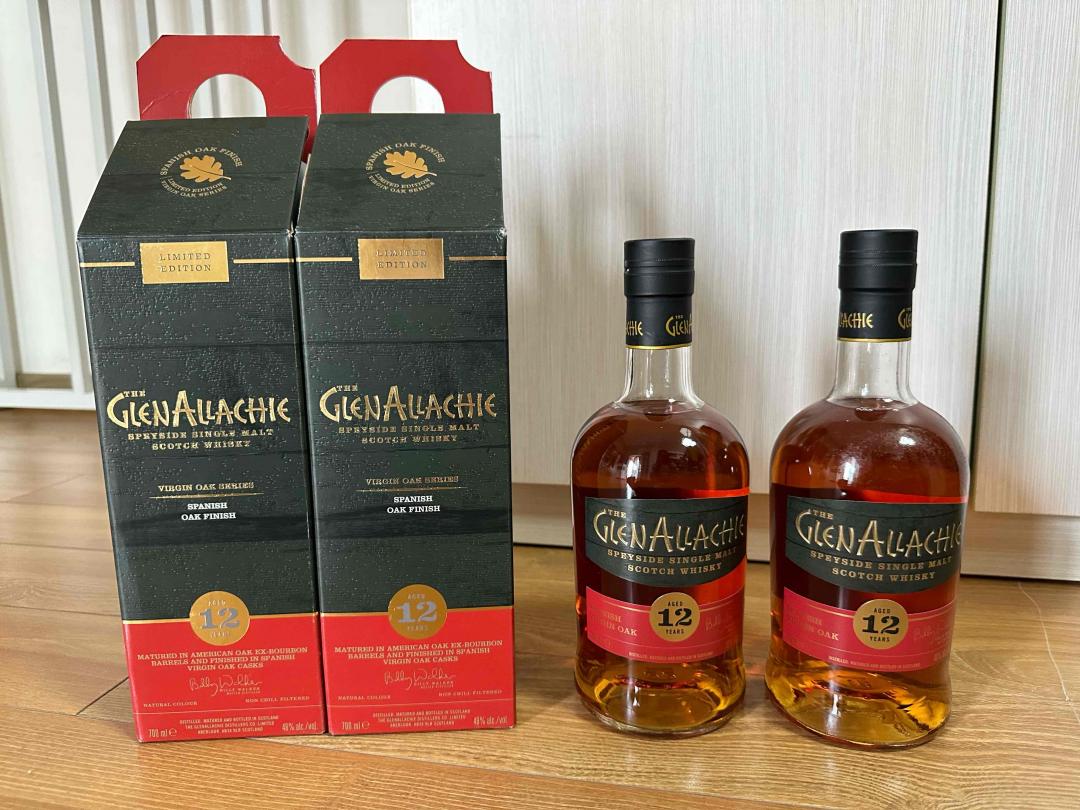 格兰纳里奇12年西班牙桶（行货)两瓶