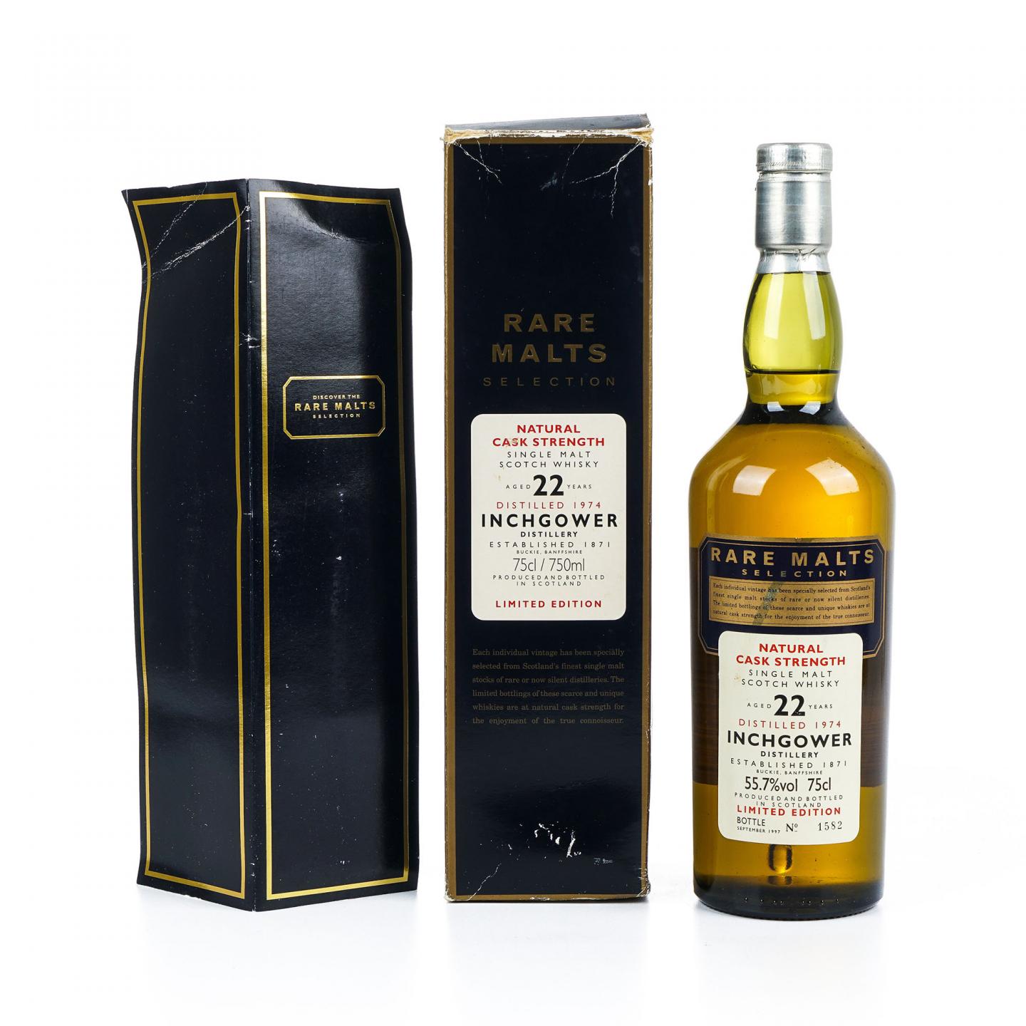 Inchgower 英尺高尔 22年 1974-1997 RMS 桶强 750ml
