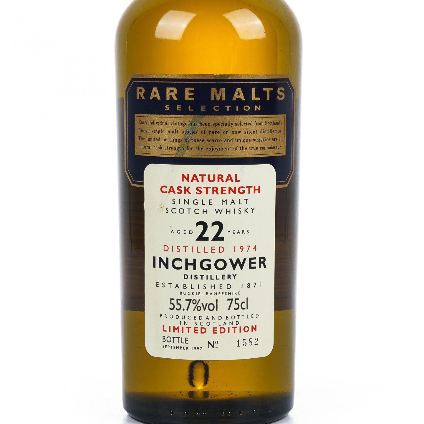 Inchgower 英尺高尔 22年 1974-1997 RMS 桶强 750ml