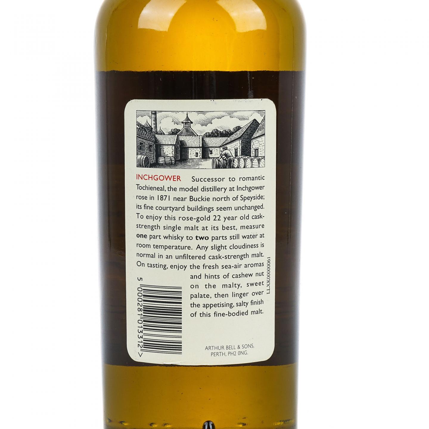 Inchgower 英尺高尔 22年 1974-1997 RMS 桶强 750ml