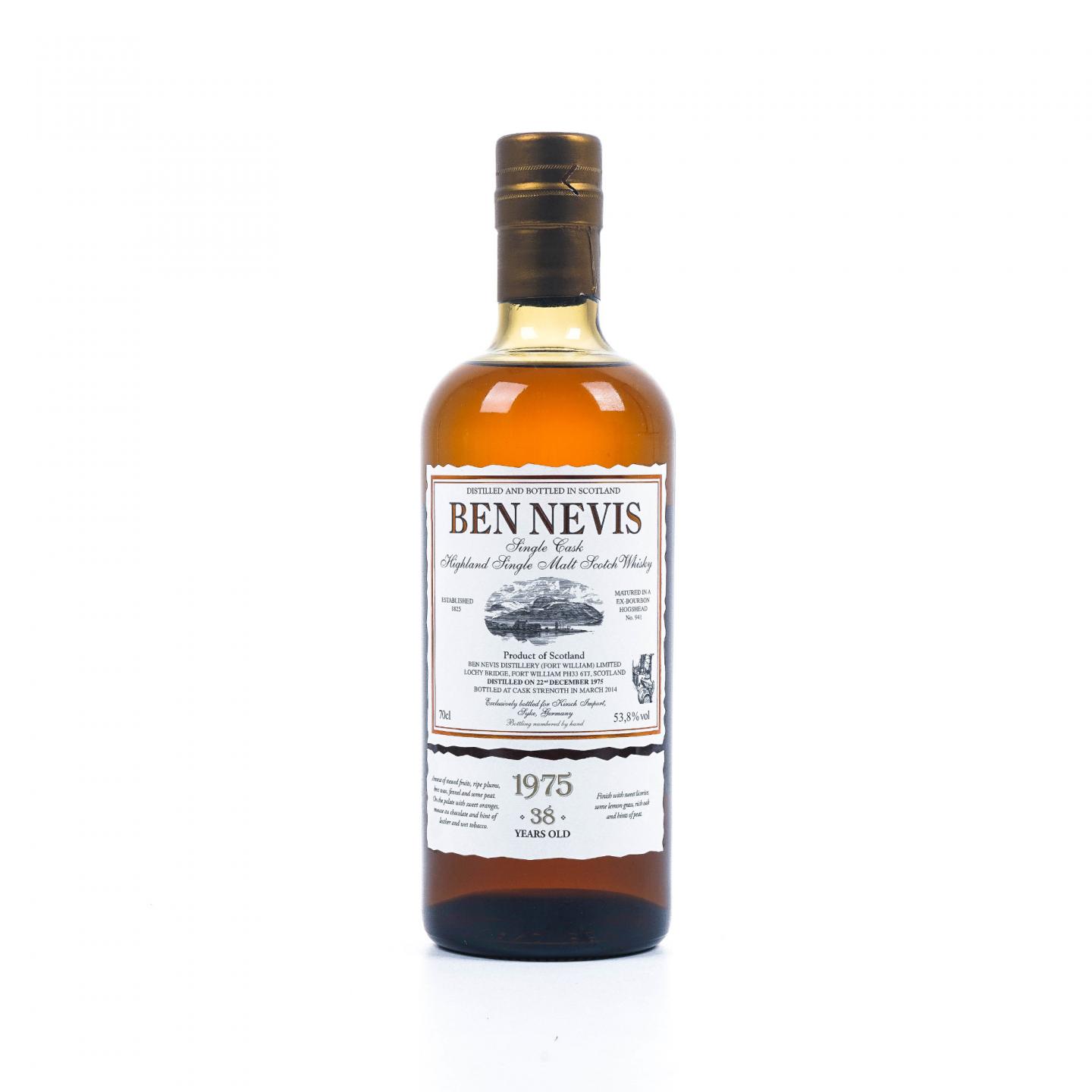 Ben Nevis 本尼维斯 38年 1975-2014 单桶#941 桶强