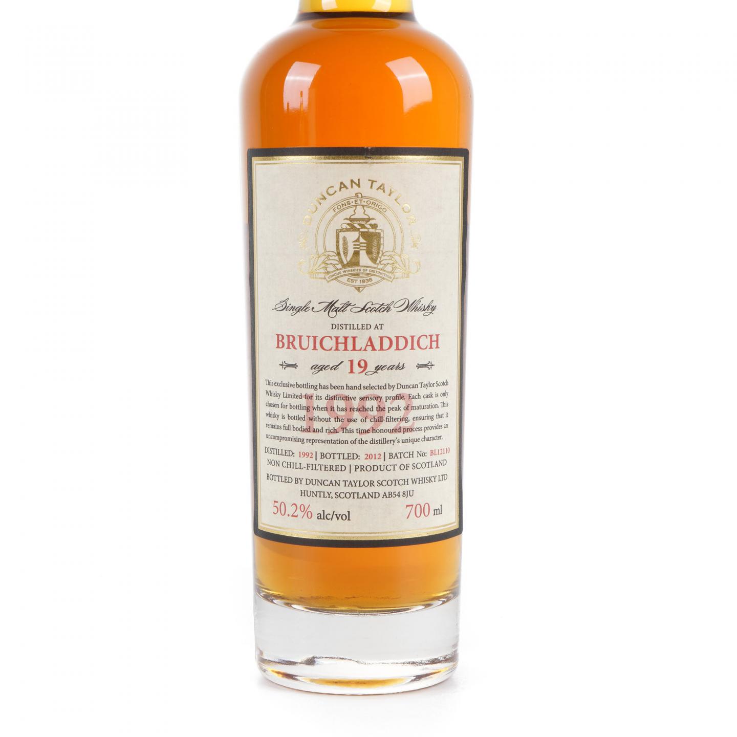 Bruichladdich 布赫拉迪 19年 1992-2012 Duncan Taylor