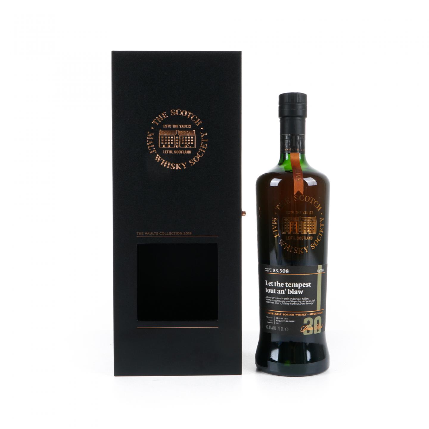 SMWS 53.308 卡尔里拉30年1989 雪莉单桶_大拍-酒虫网