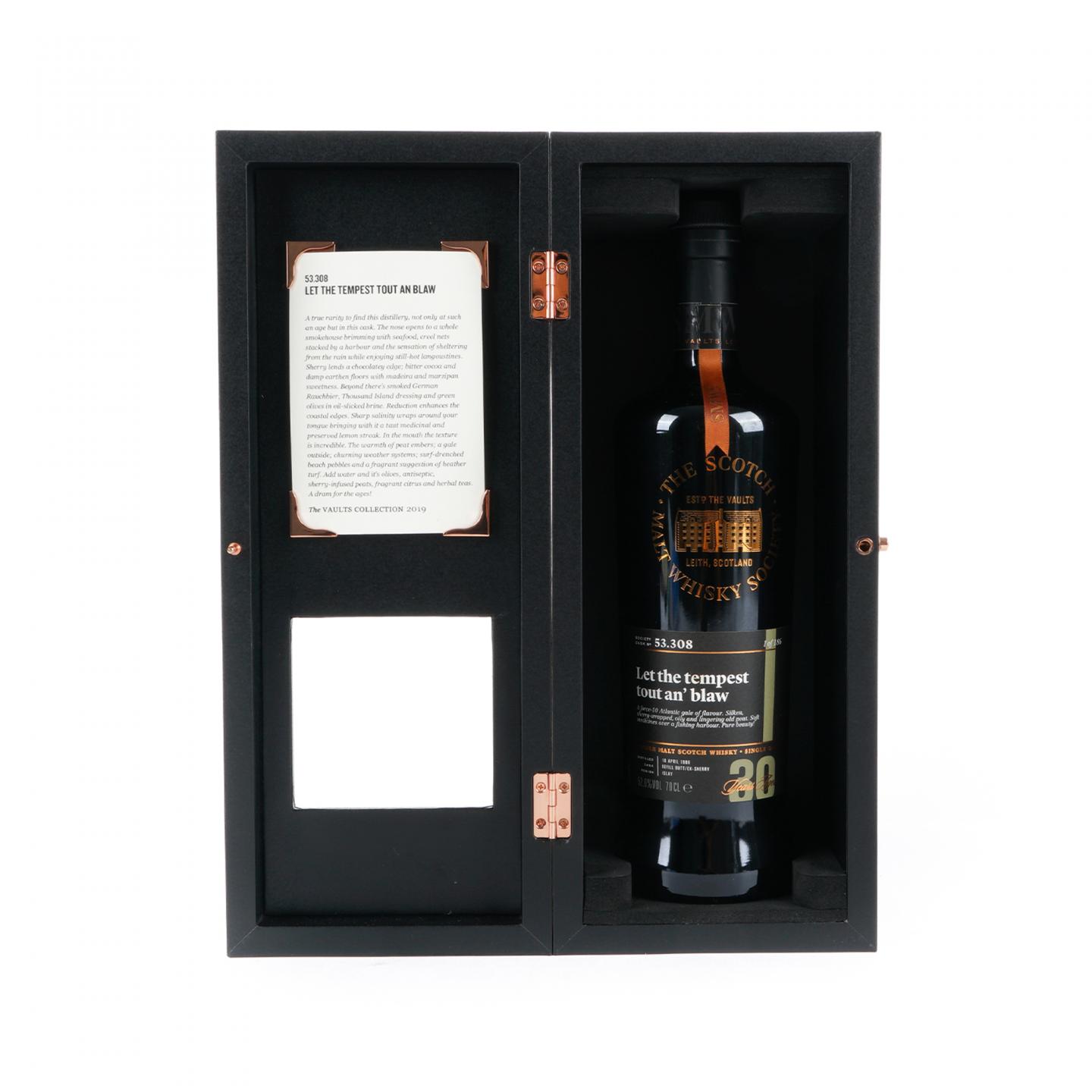 ​【超希少】SMWS 53.389 カリラ 30年 SMWS 53.308 卡尔里拉30年1989 雪莉单桶_大拍-酒虫网