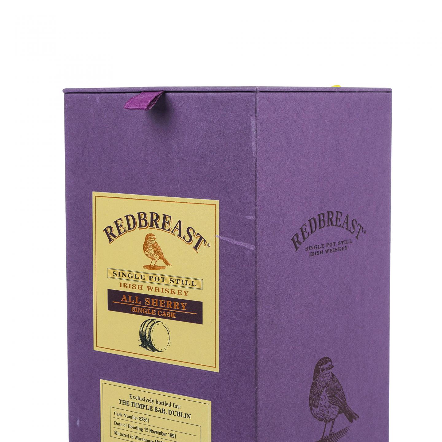 Redbreast 知更鸟 26年 1991 雪莉单桶 单壶威士忌